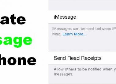 How to Activate iMessage on iPhone/ipad/ipod
