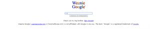 Weenie Google trick