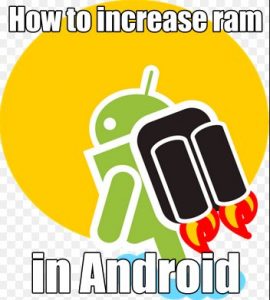 how to increase ram in android mobile using SD Card