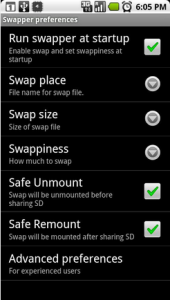 Increase Ram in Android using Swapper 2