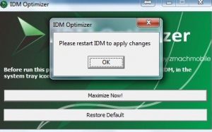 IDM Optimizer download