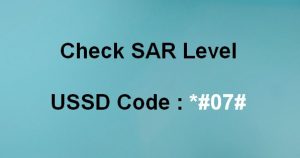 a50 sar value