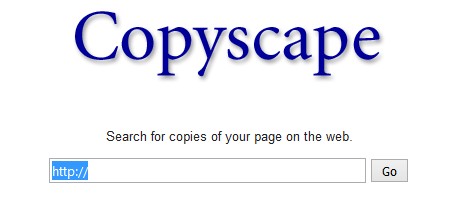 copyscape to detect copied content
