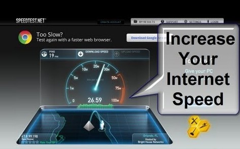 increase internet download speed