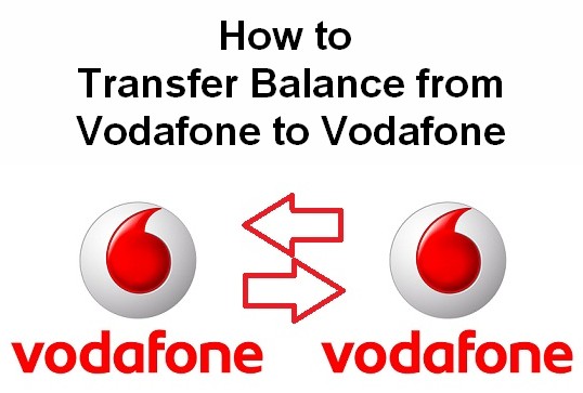 How to Transfer Balance from Vodafone to Vodafone Mobile-USSD Codes