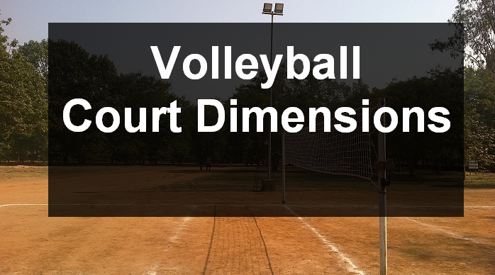 volleyball court dimensions