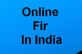 how to make online FIR in India
