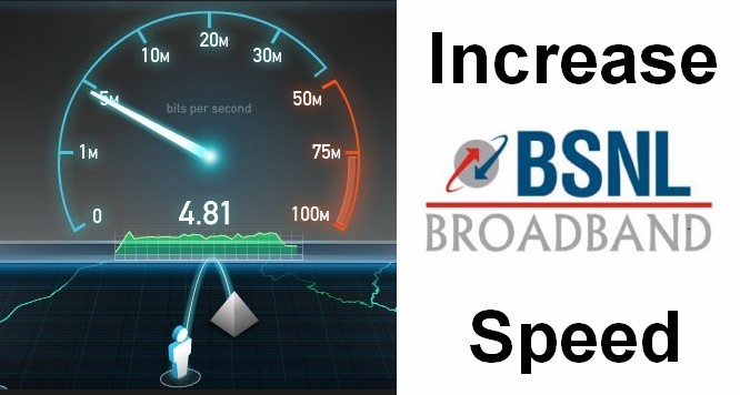 How to Increase BSNL Broadband Speed