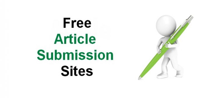 Free Article Submission Sites List (Top 27 Best)