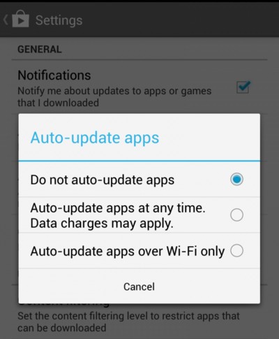 Update your Google Play Store Apps