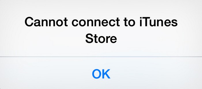 Cannot Connect to itunes store