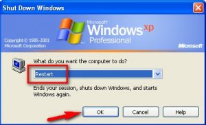 Restart your PC again