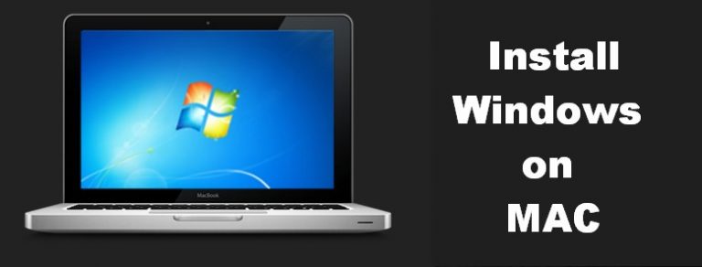 how to install windows on mac desktop