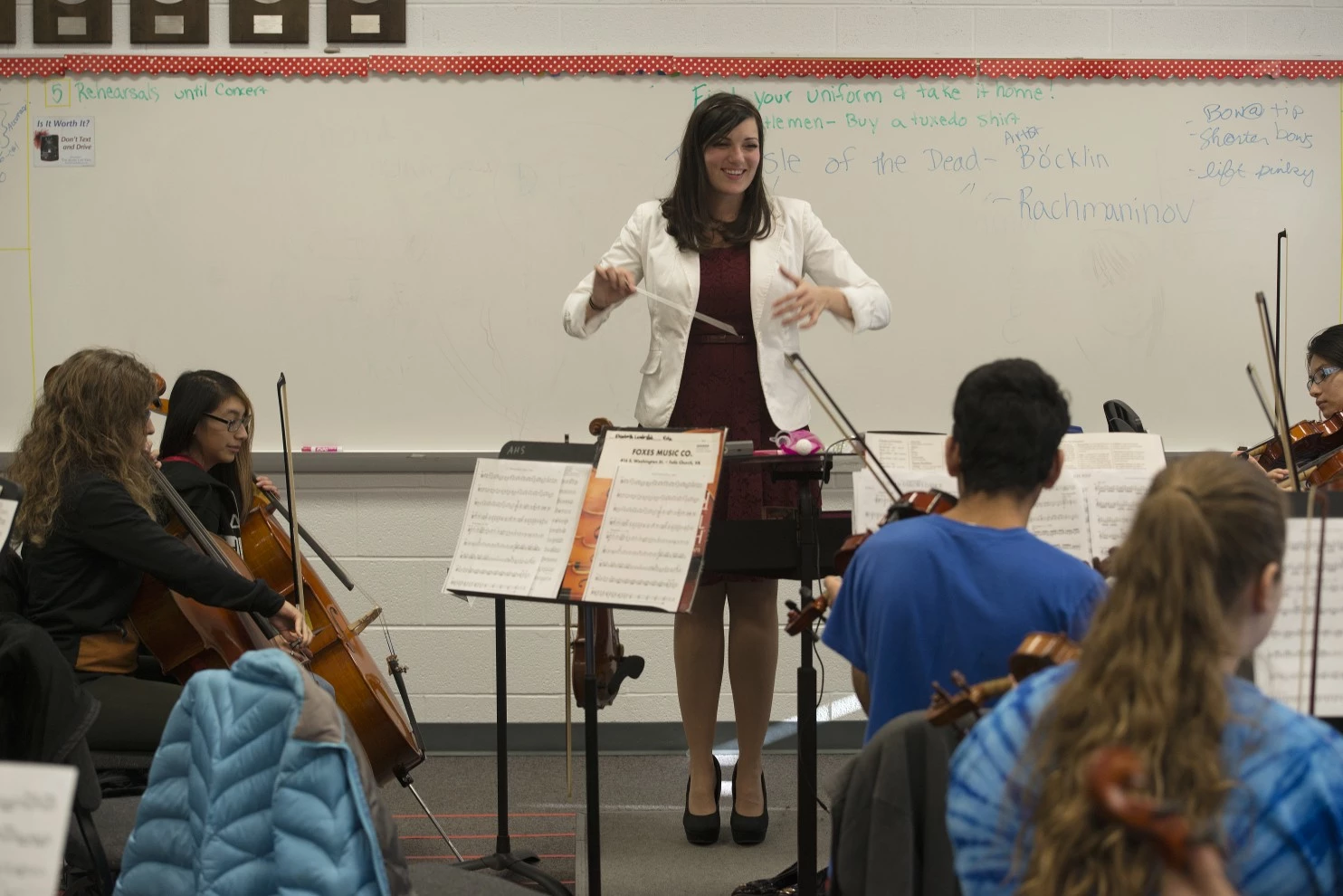 music teacher jobs for college student