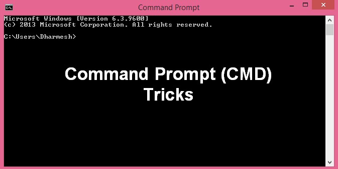 Top 10 Cool Command Prompt Cmd Tricks And Hacks