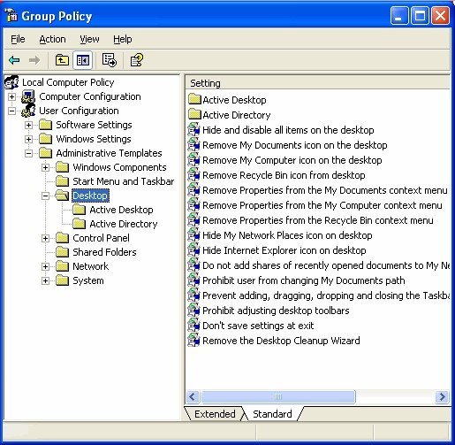 Change the Value Using Group Policy Editor