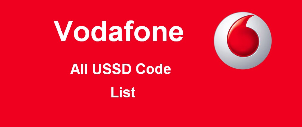 Vodafone all USSD code list