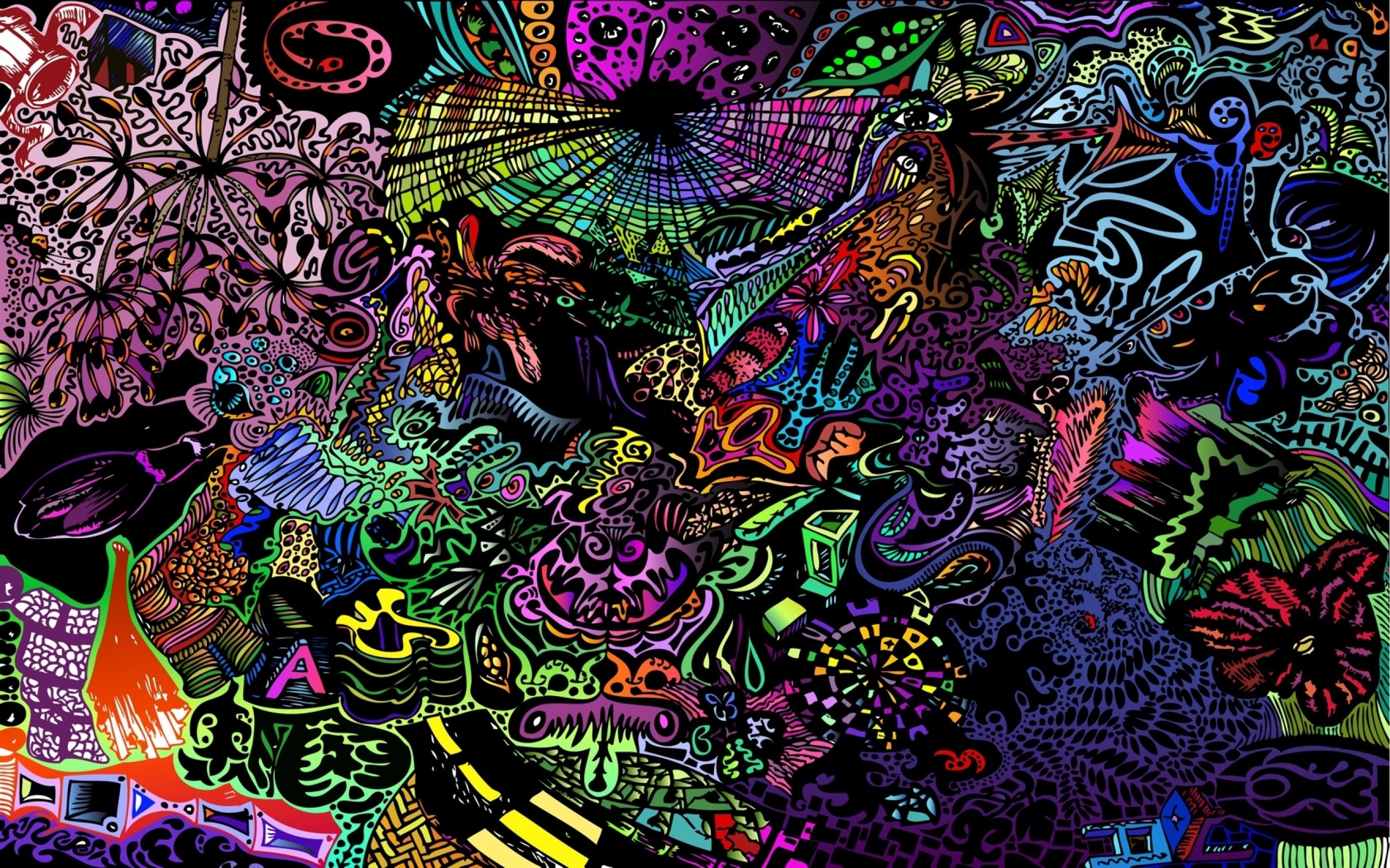 50+ Trippy Background Wallpaper & Psychedelic Wallpaper ...