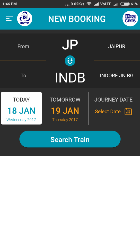 How To Book Railway Ticket Online On Irctc Website And Icrct Connect