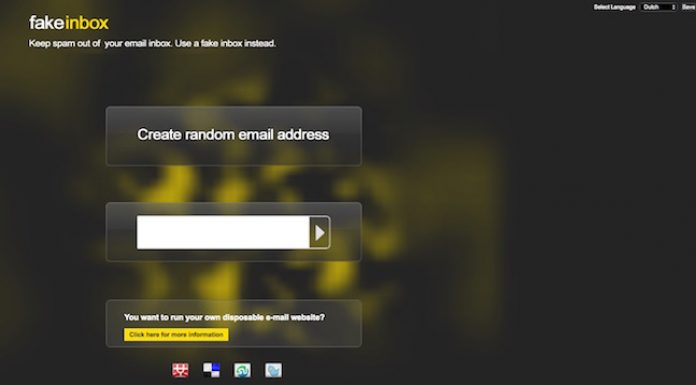 random email generator with inbox