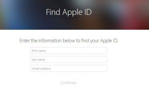 forget-apple-id