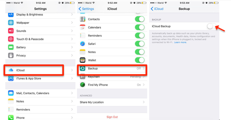 download whatsapp data from icloud to pc