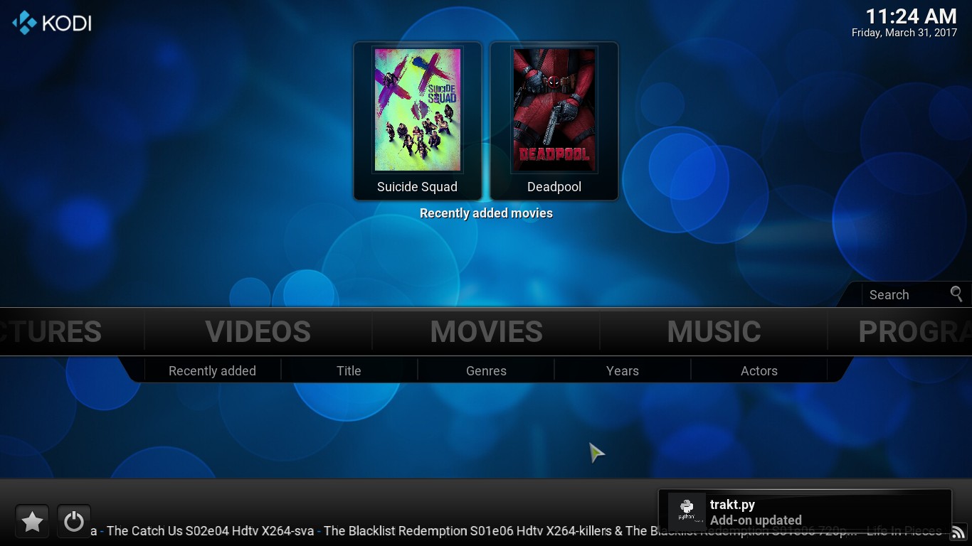 Kodi on windows