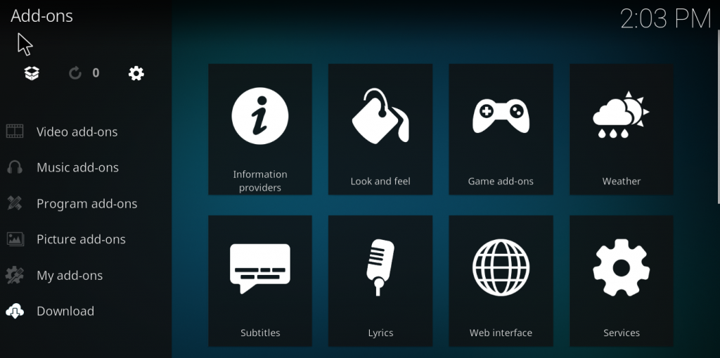 Kodi keyboard shortcuts