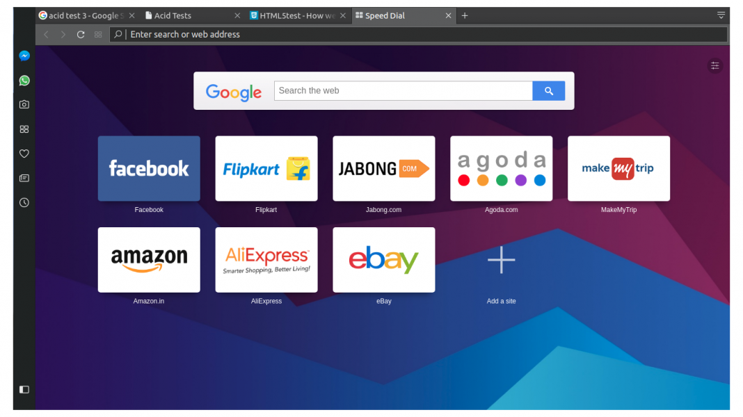 is opera web browser compatible with windows 10