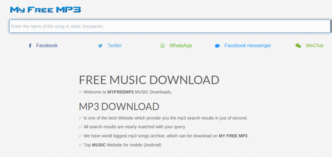 Top Best Free MP3 Downloading Sites (Latest Music Songs) 2025
