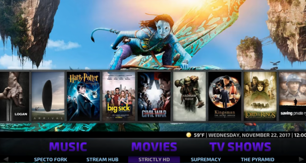 best 4k build for kodi 17.6