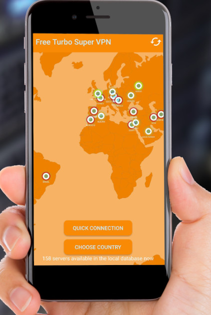 Free Turbo Super VPN - Multi-location Ultra VPN