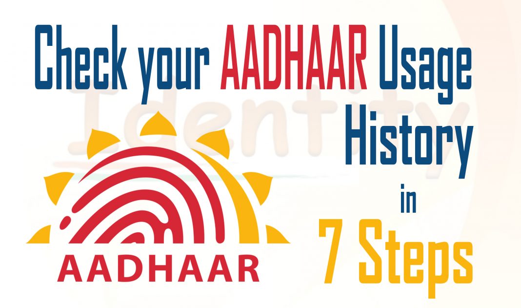 Check Aadhaar Usage History