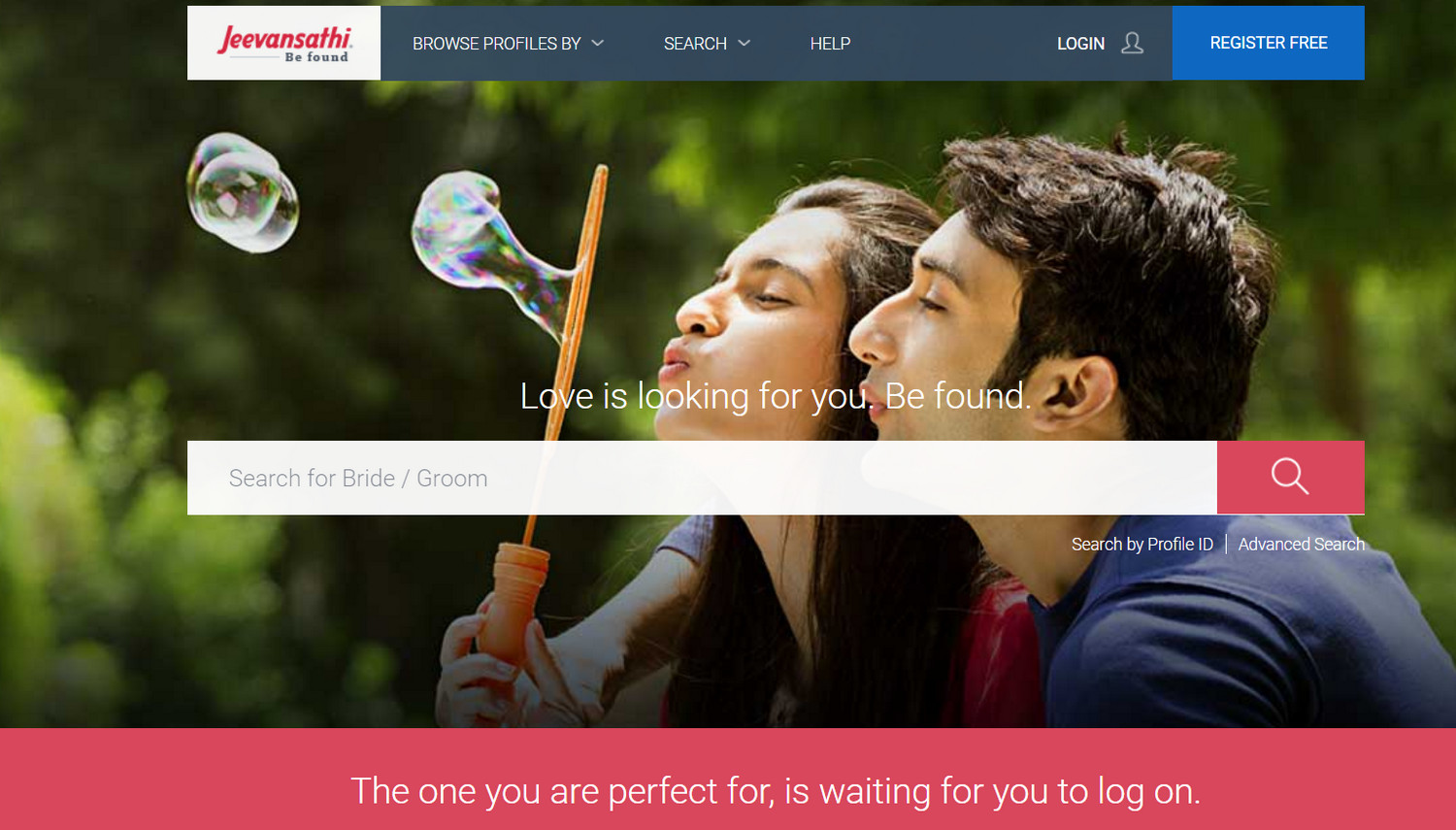 Looking for love. Matchmaking websites India.