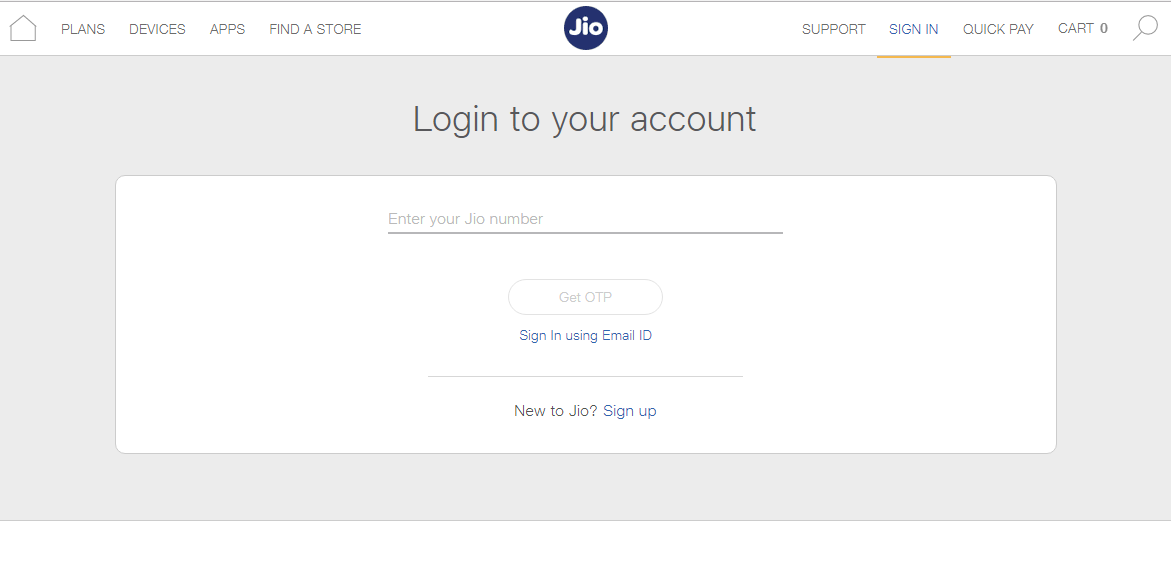 mobile data balance check jio