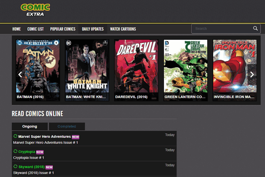 Best Sites to Read Comics Online