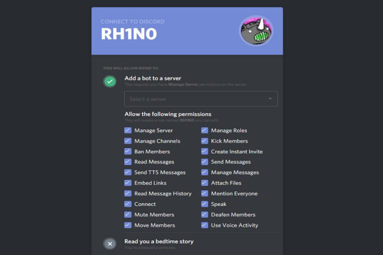 spam bot for discord
