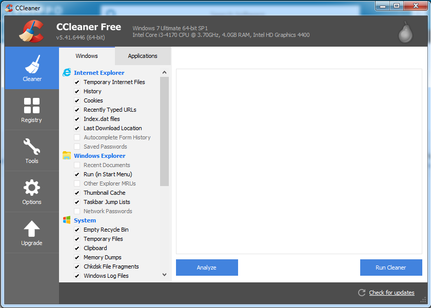 ccleaner registry free download