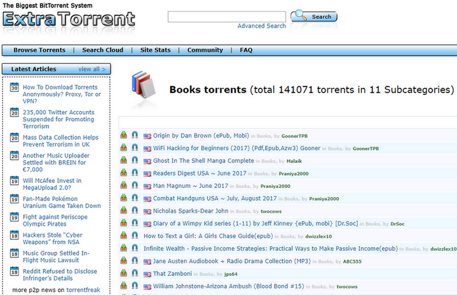 torrent software sites