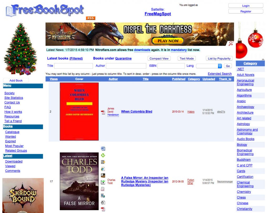 free torrent download for books