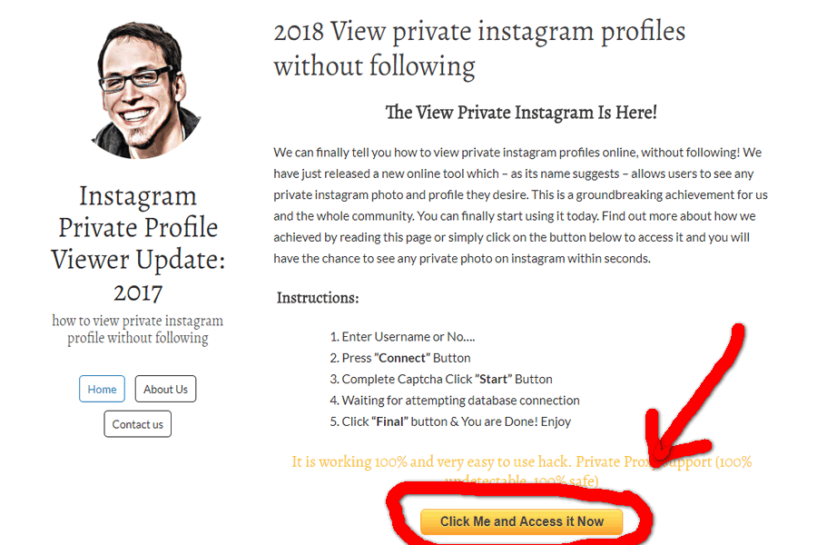 How To View Instagram Private Account