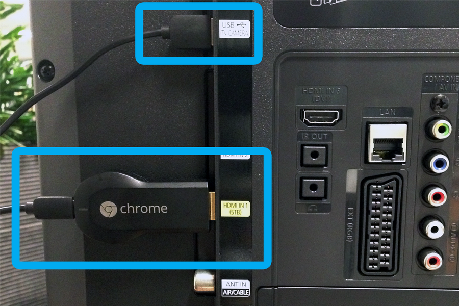 Easiest Way To Setup Your Google Chromecast On Windows PC And Mac   Chromecast Plugged In TV 