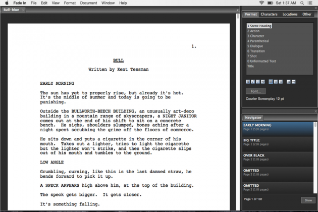 7 Best Screenwriting Softwares for Screen Writers/Film Makers