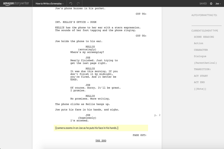 Best Screenwriting Software