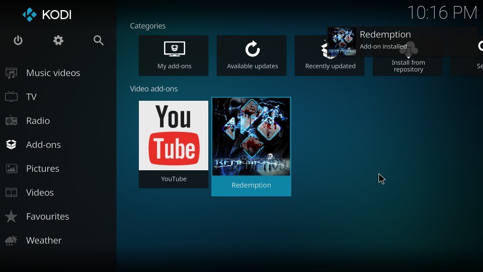 kodi addons