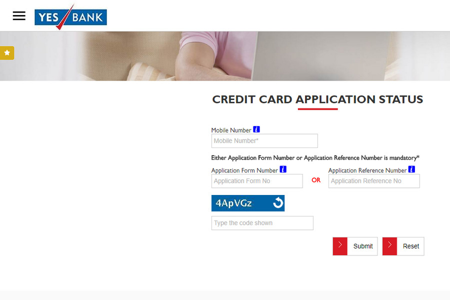 Credit Card Application Status