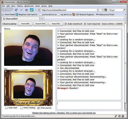 Rulete similar chat Chatroulette by