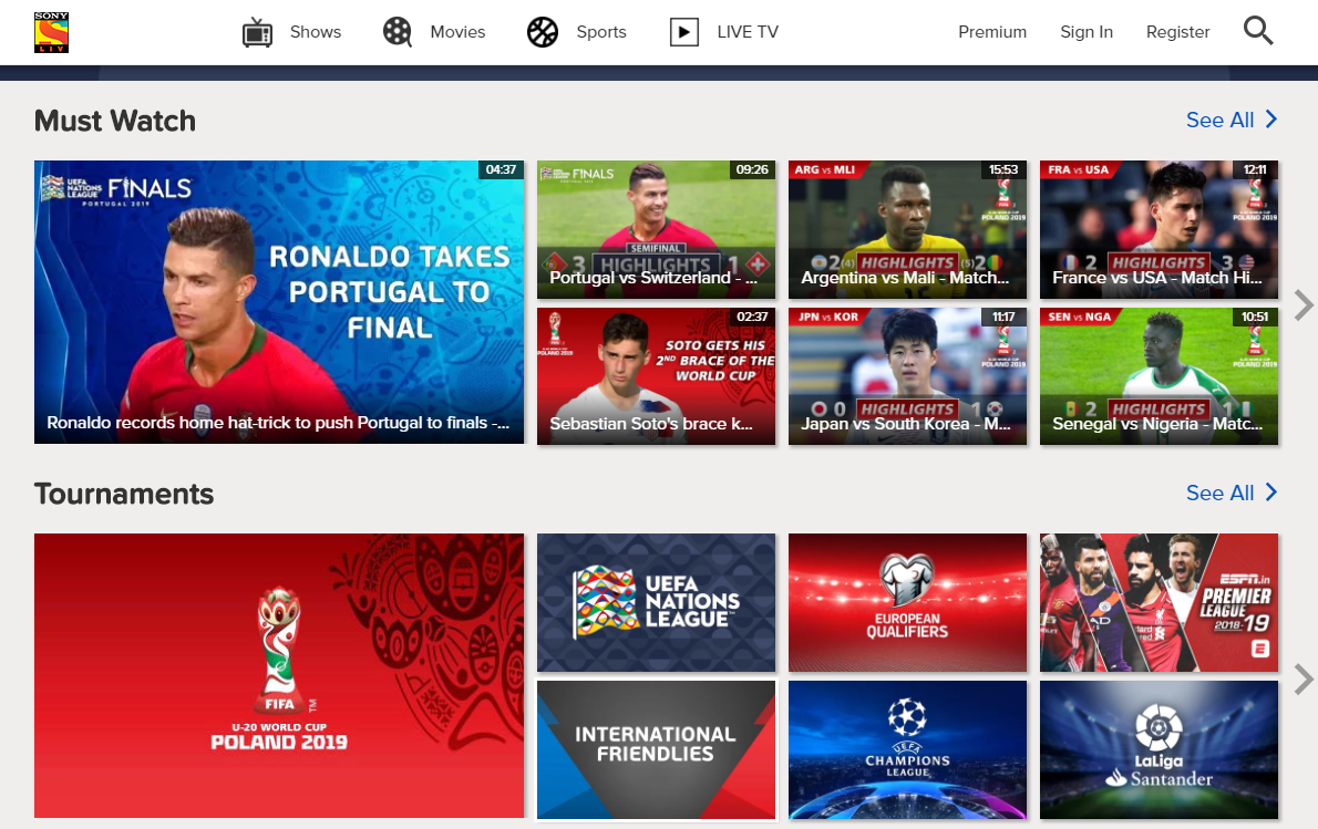 show sport tv watch live sports streaming for free