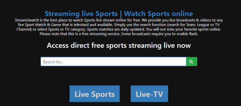 best football live stream sites