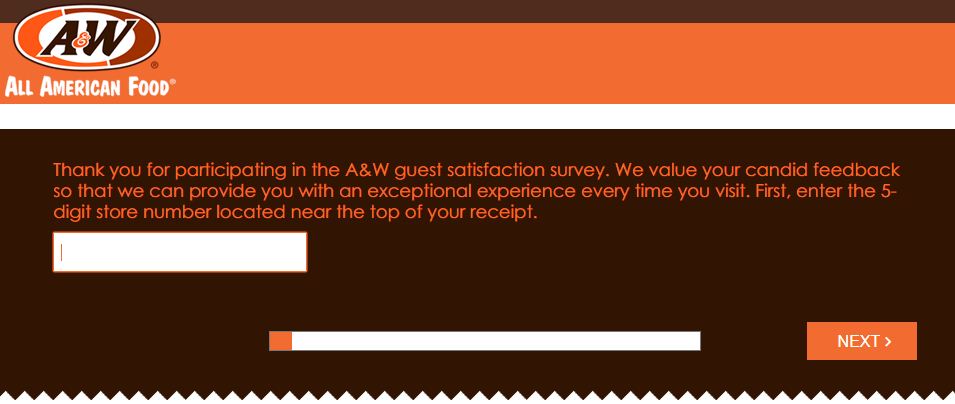 A&W Restaurants Survey